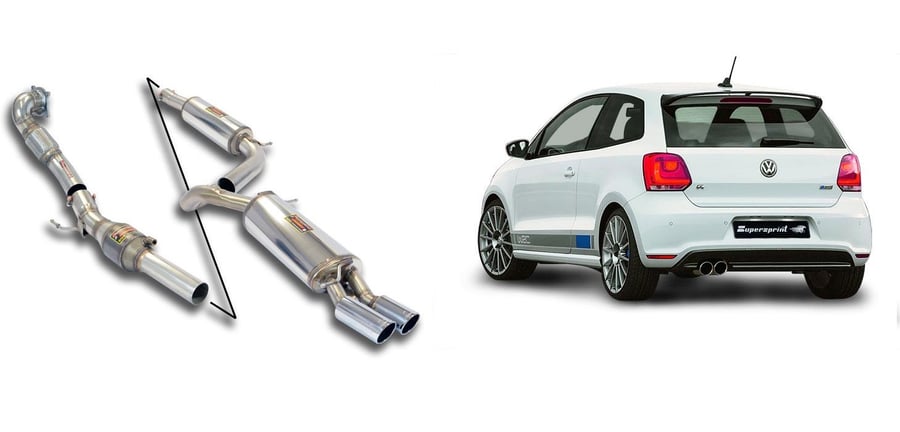 Supersprint Downpipe 889711